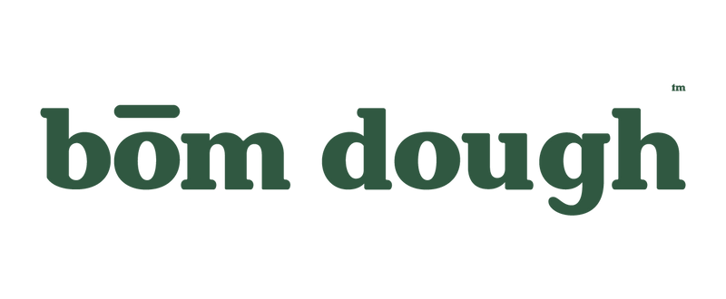 bom dough green logo no slogan